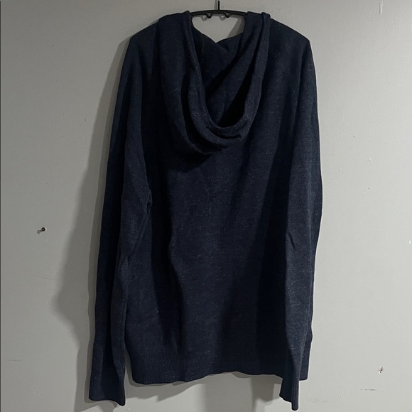 Roots Men's Dark Blue Zip-Up Sweater Large - Picture 6 of 6